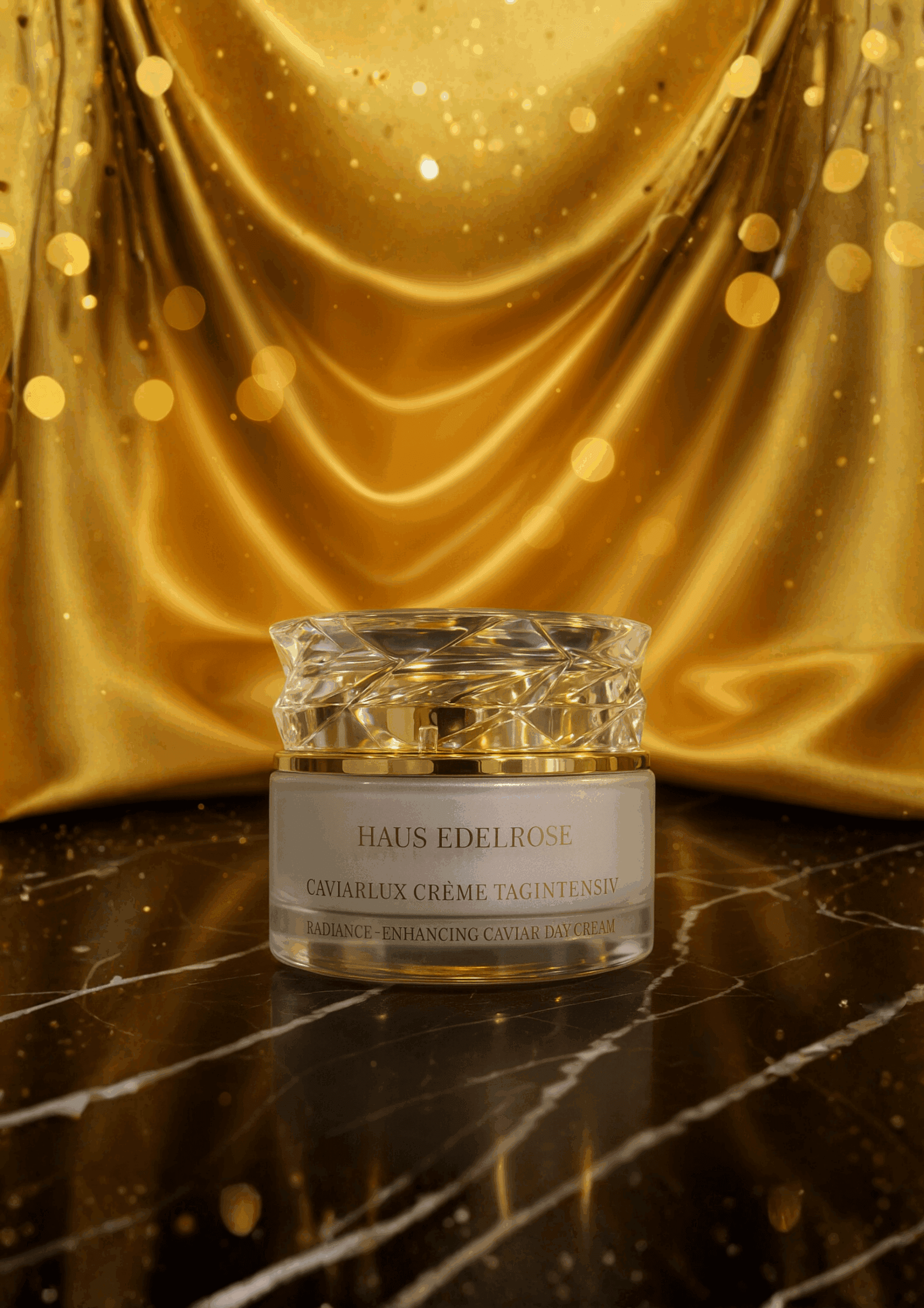 Haus Edelrose CAVIARLUX CRÈME TAGINTENSIV , RADIANCE-ENHANCING DAY CREAM