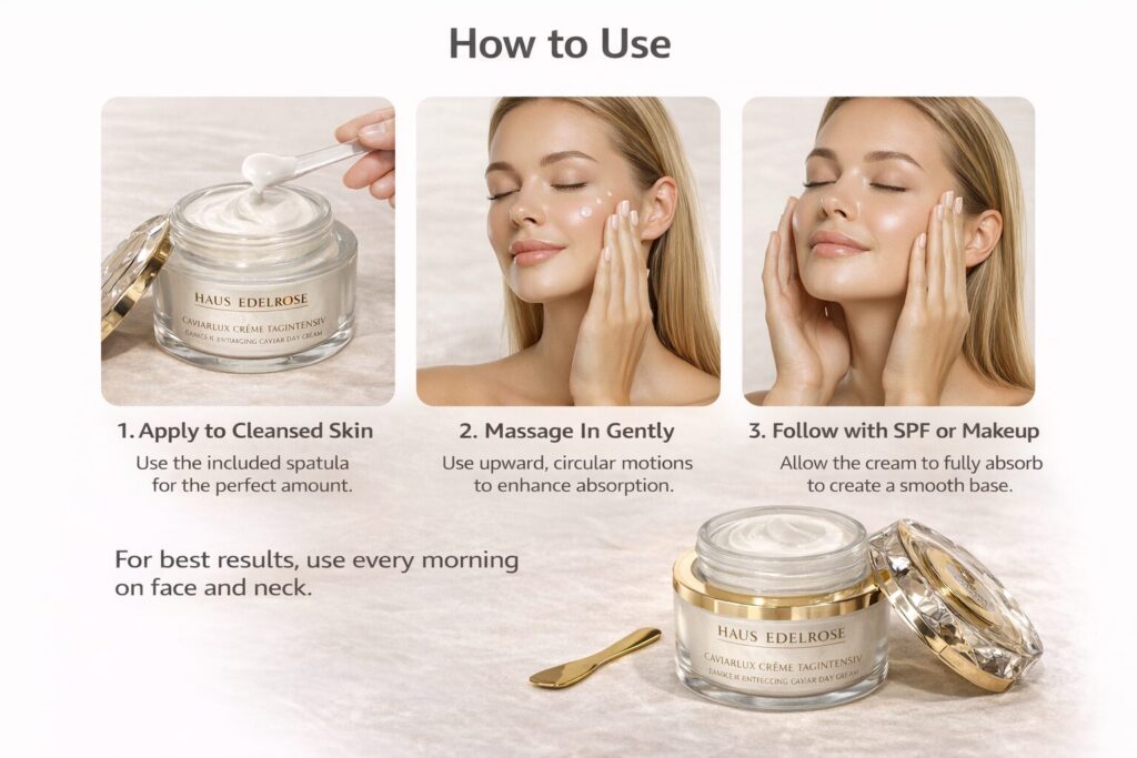 Haus Edelrose™, Caviarlux crème tagintensiv (day cream)